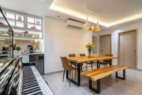 Contemporary Dining Room at Choa Chu Kang | 670 Choa Chu Kang