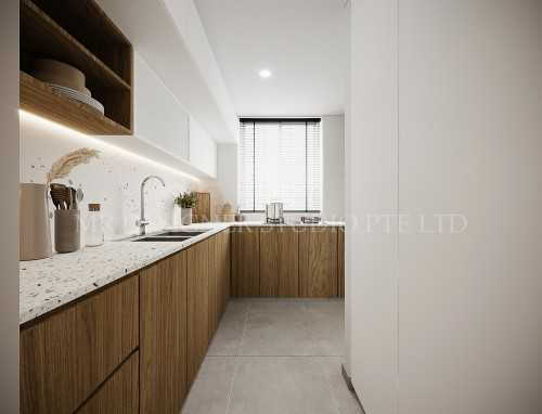 Scandinavian Kitchen at Double bay residence