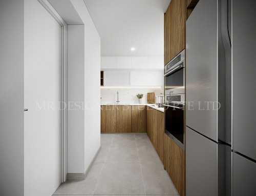 Scandinavian Kitchen at Double bay residence