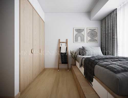 Scandinavian Bedroom at Double bay residence