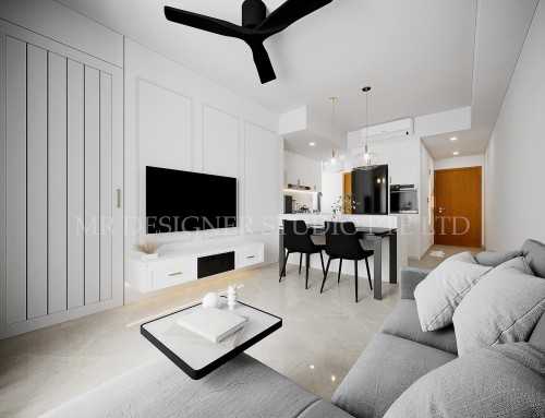 Asian Living Room at 11 pasir ris sea strand