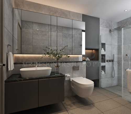 Modern Bathroom at levelz 38 farrer road