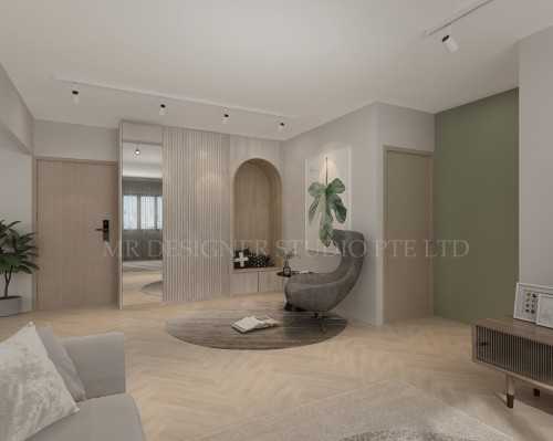 Scandinavian Living Room at pasir ris 556