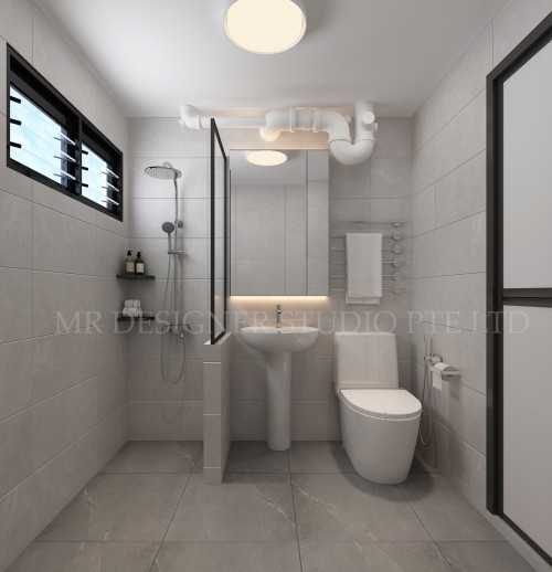 Scandinavian Bathroom at pasir ris 556