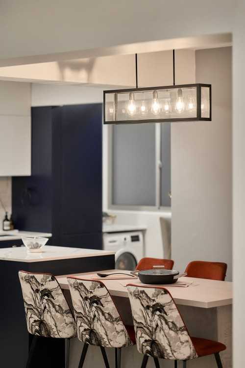 Contemporary Dining Room at Tampines Street 45