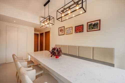 Asian Dining Room at Metropolitan Condominium