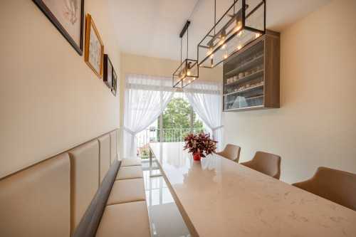 Asian Dining Room at Metropolitan Condominium