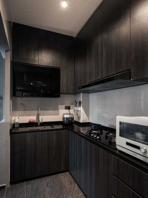 Contemporary Kitchen at Tampines North Drive 1