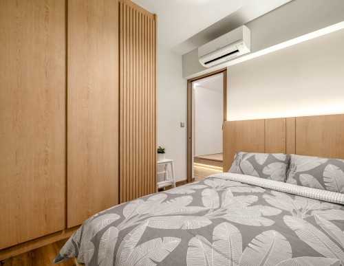 Scandinavian Bedroom at Northshore Drive, Singapore