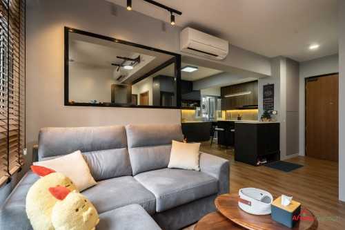 Contemporary Kitchen at Bedok South Road