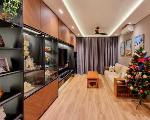 Scandinavian Living Room at The Minton