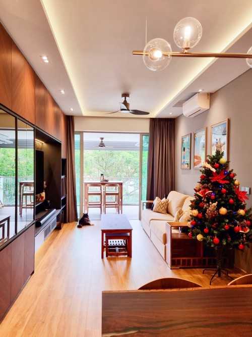 Scandinavian Living Room at The Minton