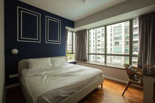 Contemporary Bedroom at 40 Choa Chu Kang (The Quintet)