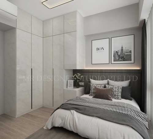 Scandinavian Bedroom at lewis tan
