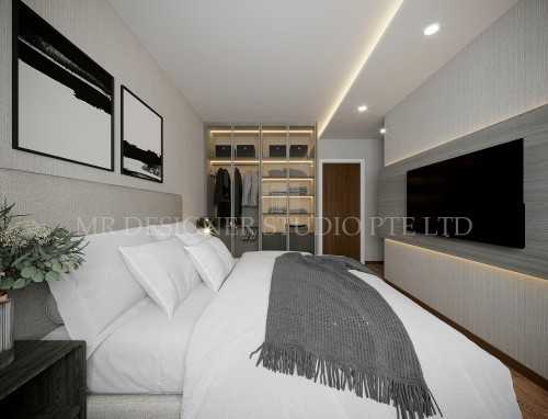 Contemporary Bedroom at yishun 476B