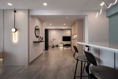 Modern Hallway at 394 Tampines Ave 7