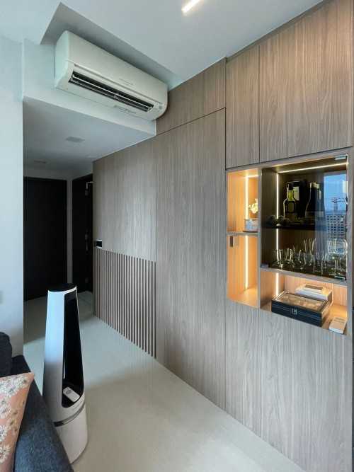 Scandinavian Living Room at D'Nest