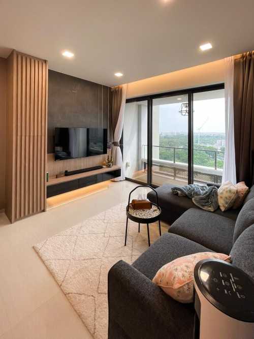 Scandinavian Living Room at D'Nest