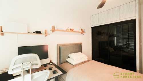 Scandinavian Bedroom at 265E Compassvale Bow