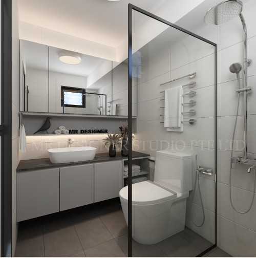 Eclectic Bathroom at sembawang dr 472
