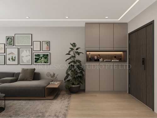 Eclectic Living Room at sembawang dr 472