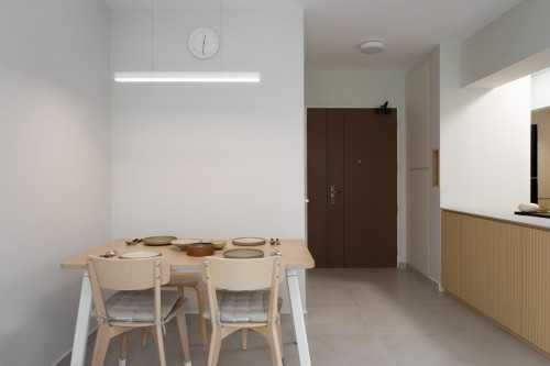 Scandinavian Dining Room at Alkaff Crescent