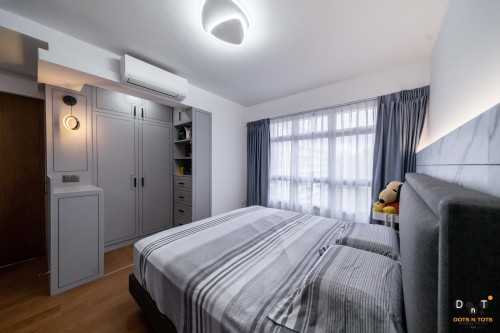 Contemporary Bedroom at Tampines Green Flora