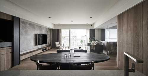 Contemporary Living Room at Condo @ Alexandra