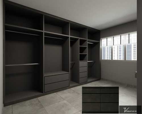 Modern Bedroom at Sumang Lane