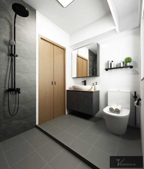Modern Bathroom at Sumang Lane
