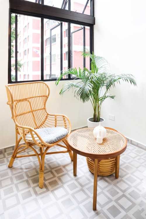 Eclectic Balcony at Toh Yi Drive