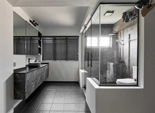 Contemporary Bathroom at Bright Hill Drive