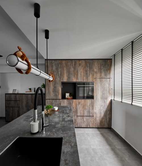 Contemporary Kitchen at Bright Hill Drive