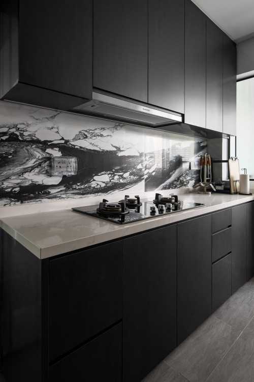 Contemporary Kitchen at Anchorvale lane 356B