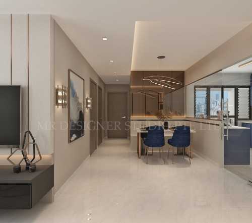 Contemporary Living Room at geylang groove