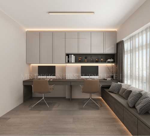 Contemporary Bedroom at geylang groove