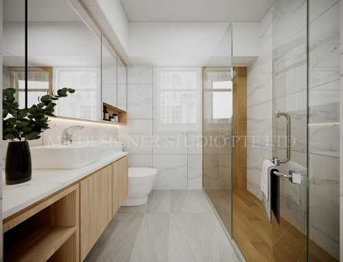 Scandinavian Bathroom at tampines ave 12 623C