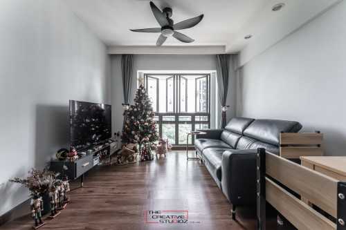 Scandinavian Living Room at 86 Dawson Road