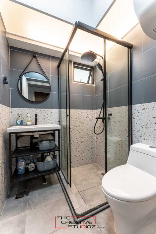 Scandinavian Bathroom at 86 Dawson Road