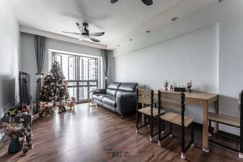 Scandinavian Living Room at 86 Dawson Road