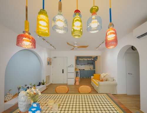 Eclectic Living Room at Punggol Road
