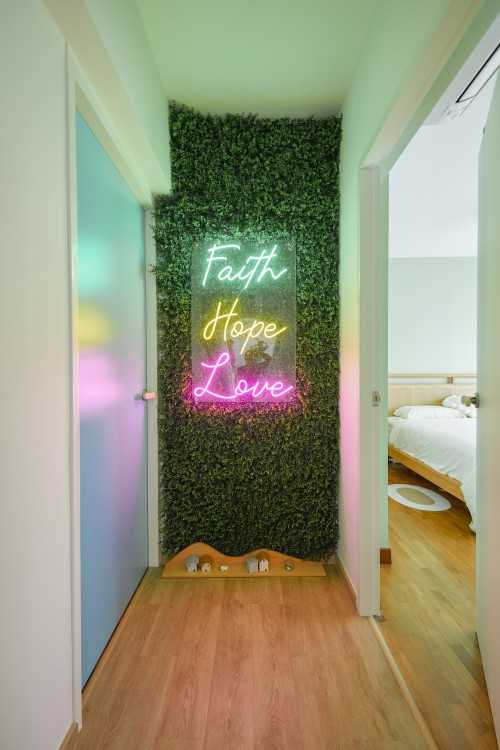 Eclectic Bedroom at Punggol Road