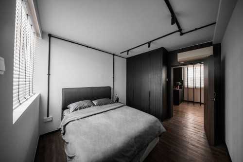 Contemporary Bedroom at Yishun Ring Road