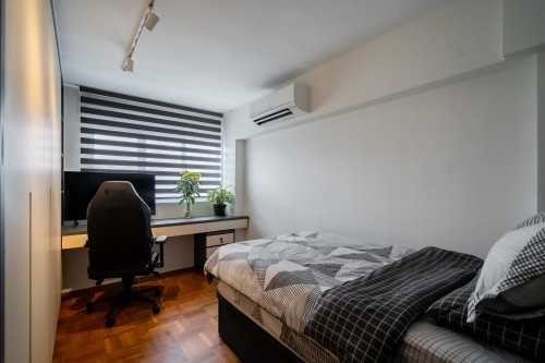 Modern Bedroom at 10 Holland Ave