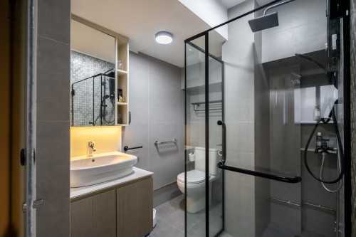 Modern Bathroom at 10 Holland Ave