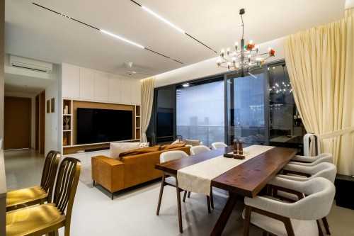 Modern Living Room at Jurong | Twin Vew