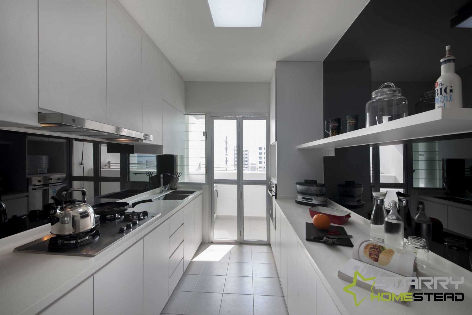 Eclectic Kitchen with Kitchen Backsplash and Kitchen Accessories