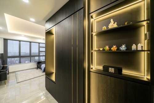 Contemporary Entryway at Ang Mo Kio | 227 ang mo kio