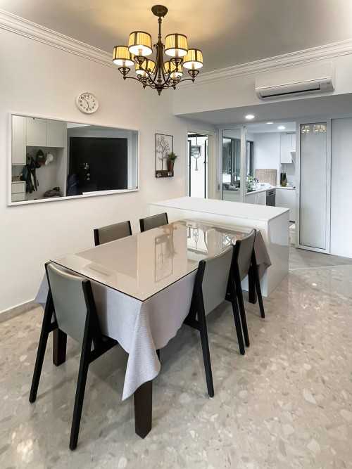 Scandinavian Dining Room at Yew Mei Green