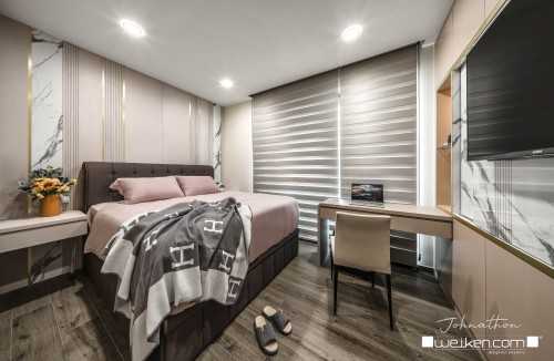 Modern Bedroom at Richard Avenue, Singapore